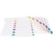 Business Source Color Coded Table of Contents/Tabs Index Dividers 8, PK24 21909 - alternate 2